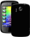 Amzer 92985 Soft Gel TPU Gloss Skin Case for HTC Explorer Black