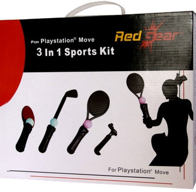 Buy Red Gear 3-in-1 Sports Kit for PS3 Move: Gaming Accessory Kit