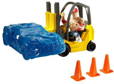 Mattel Wwe Rumblers Forklift Smash Playset Mattel Wwe Rumblers Forklift Smash Playset