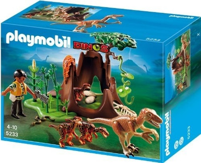 Playmobil Deinonychus and Velociraptors Playmobil Deinonychus and Velociraptors