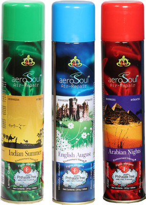 Aerosoul Indian Summer Lemon Grass Aerosol Air Freshener 241 g Aerosoul Indian Summer Lemon Grass Aerosol Air Freshener 241 g