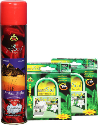 Aerosoul Arabian Nights Attar Jasmine Aerosol Air Freshener 241 g Aerosoul Arabian Nights Attar Jasmine Aerosol Air Freshener 241 g