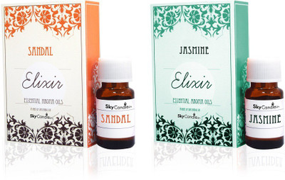 61% OFF on Skycandle Pack of 2 Aroma Oil Sandalwood and Jasmine Diffuser Air Freshener 30 ml 61% OFF on Skycandle Pack of 2 Aroma Oil Sandalwood and Jasmine Diffuser Air Freshener 30 ml