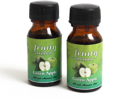 10% OFF on Sudarshan Dhoop Pvt Ltd Fruity Aroma Refilling Oil 2 Bottle Of 20ml Green Apple Diffuser Air Freshener 40 ml