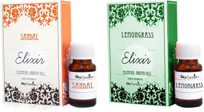 43% OFF on Skycandle Pack of 2 Aroma Oil Sandalwood and Lemongrass Diffuser Air Freshener 30 ml 43% OFF on Skycandle Pack of 2 Aroma Oil Sandalwood and Lemongrass Diffuser Air Freshener 30 ml