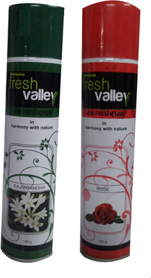 16% OFF on Fresh Valley Room Spray Rajinigandha Aerosol Air Freshener 300 g 16% OFF on Fresh Valley Room Spray Rajinigandha Aerosol Air Freshener 300 g