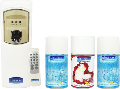 Airance Room Spray Machine Cool Splash, Rose Petals Aerosol Air Freshener 250 ml Airance Room Spray Machine Cool Splash, Rose Petals Aerosol Air Freshener 250 ml
