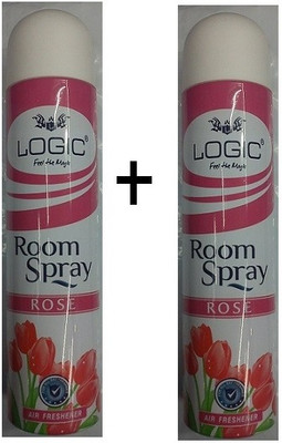 Logic Spray Rose Aerosol Air Freshener 140 g Logic Spray Rose Aerosol Air Freshener 140 g