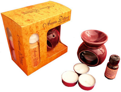 74% OFF on Pure Source Ceramic Aroma Burner With 4 Tea Light Candle Lemon Grass Liquid Air Freshener 74% OFF on Pure Source Ceramic Aroma Burner With 4 Tea Light Candle Lemon Grass Liquid Air Freshener