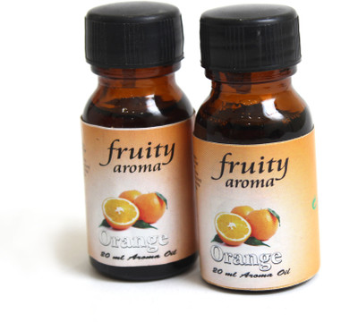 10% OFF on Sudarshan Dhoop Pvt Ltd Fruity Orange Aroma Reffiling Oil 2 Bottle Of 20ml Orange Diffuser Air Freshener 40 ml