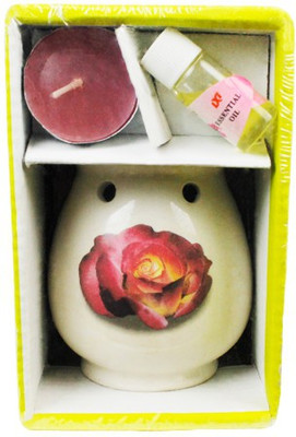 The Candle Shop White Red Rose Print Oil Ocean Breeze Diffuser Air Freshener 10 ml The Candle Shop White Red Rose Print Oil Ocean Breeze Diffuser Air Freshener 10 ml