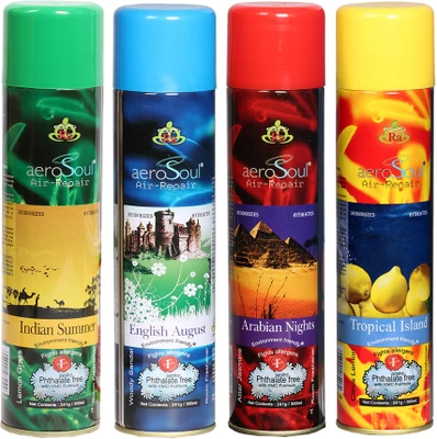 Aerosoul Indian Summer Lemon Grass Aerosol Air Freshener 241 g