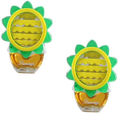 Sunflower Lemon Perfume for AC Vents Set of 2 Lemon Liquid Air Freshener Sunflower Lemon Perfume for AC Vents Set of 2 Lemon Liquid Air Freshener
