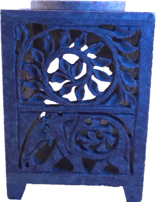 61% OFF on Artist Haat Masterfully hand carved Elephant DesignAroma Lamp with Oil Warmer. any Candle Warmth Diffuser Air Freshener 0 g