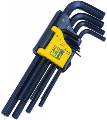 GB 1205010 Hex Short Pattern Allen Key Set GB 1205010 Hex Short Pattern Allen Key Set