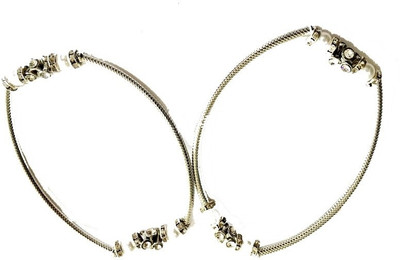 38% OFF on Craftstages Metal Anklet Pack of 2