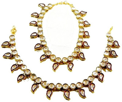 37% OFF on Craftstages Metal Anklet Pack of 2