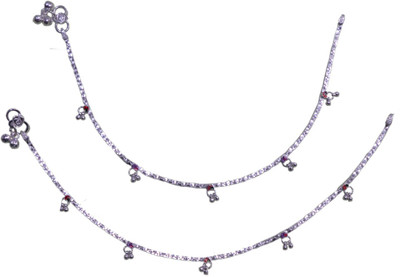 45% OFF on RBCL 925 Kaveri Payal Silver Anklet Pack of 2 45% OFF on RBCL 925 Kaveri Payal Silver Anklet Pack of 2