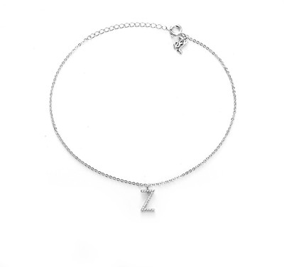 29% OFF on Blinglane Letter Z Copper Anklet