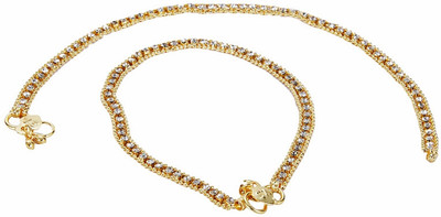 58% OFF on Rituals Alloy Anklet Set Pack of 2 58% OFF on Rituals Alloy Anklet Set Pack of 2