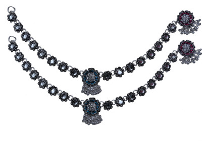 50% OFF on Aman Casting Munni Payal Silver Anklet Pack of 2