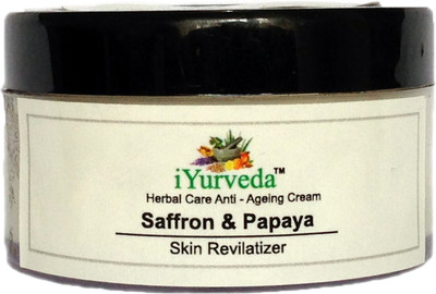 iYurveda Saffron & Papaya Anti Wrinkle Cream 50 g iYurveda Saffron & Papaya Anti Wrinkle Cream 50 g