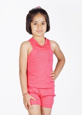 33% OFF on Naughty Ninos Top and Shorts Set Girl's Combo 33% OFF on Naughty Ninos Top and Shorts Set Girl's Combo