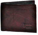 62% OFF on Domestiq Men Formal Black Genuine Leather Wallet