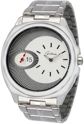 67% OFF on Gesture Gesture Frank White Separate Second Round Chain Watch Analog Watch - For Men 67% OFF on Gesture Gesture Frank White Separate Second Round Chain Watch Analog Watch - For Men
