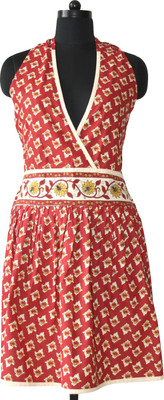 Morning Blossom Cotton Apron Free Size