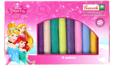 Disney Princess Modelling Clay - 9 Colors Disney Princess Modelling Clay - 9 Colors