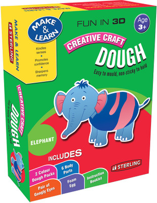 Sterling Creative Craft Dough Elephant Sterling Creative Craft Dough Elephant