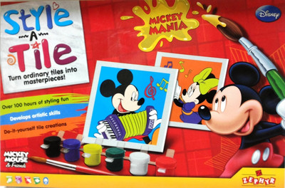 9% OFF on Zephyr 3606012 Style-A-Tile Mickey and Friends