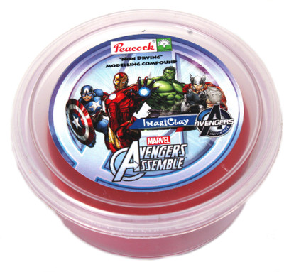 Marvel Avengers Modelling Clay - Refill pack Postal Red Marvel Avengers Modelling Clay - Refill pack Postal Red