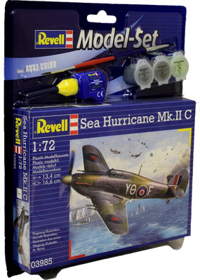 Revell Sea Hurricane Mk.II C - 1:72 Scale Assembly Model Kit Revell Sea Hurricane Mk.II C - 1:72 Scale Assembly Model Kit