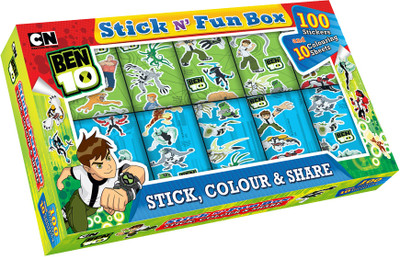 10% OFF on Sterling Ben 10 Stick, Colour and Share 10% OFF on Sterling Ben 10 Stick, Colour and Share