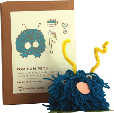 Small Brown Box Pom Pom Pets Small Brown Box Pom Pom Pets