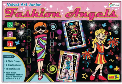 19% OFF on Petals Velvet Art Junior Fashion Angles