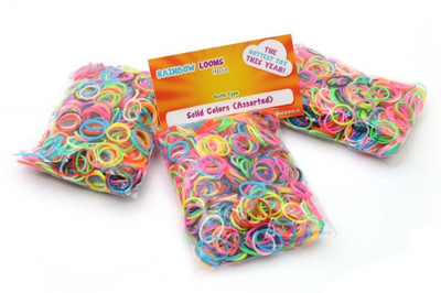 81% OFF on Rainbow Loom Jumbo pack of 1800 solid color refill bands for Rainbow looms India