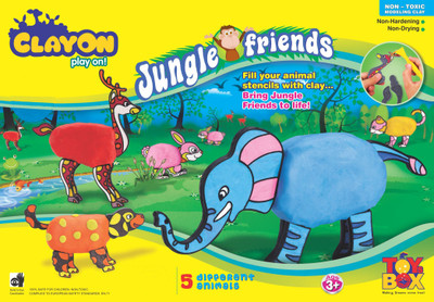 18% OFF on Toysbox Clay On - Jungle Friends