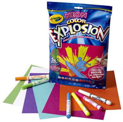 Buy Crayola Neon Color Explosion Art Sets: Art Set