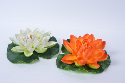 18% OFF on Kusal Floating White, Orange Assorted Artificial Flower 18% OFF on Kusal Floating White, Orange Assorted Artificial Flower