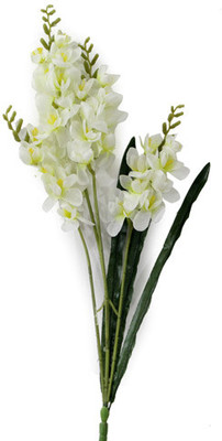 41% OFF on Gifts By Meeta White Assorted Artificial Flower
