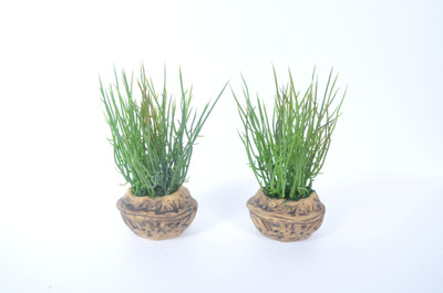 25% OFF on Home Decor Wild Grass Arrangement Green Assorted Artificial Flower with Pot 25% OFF on Home Decor Wild Grass Arrangement Green Assorted Artificial Flower with Pot