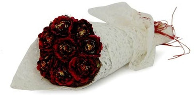 1% OFF on Gifts By Meeta Red Rose Artificial Flower