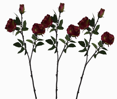 50% OFF on Pollination Red Rose Artificial Flower 50% OFF on Pollination Red Rose Artificial Flower