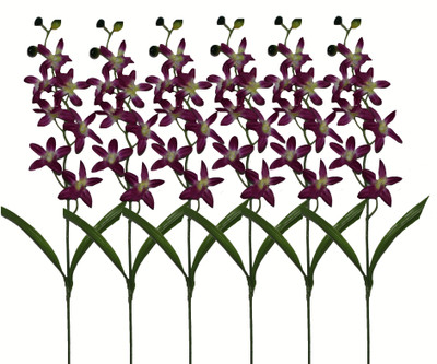 50% OFF on Pollination Purple Orchids Artificial Flower 50% OFF on Pollination Purple Orchids Artificial Flower