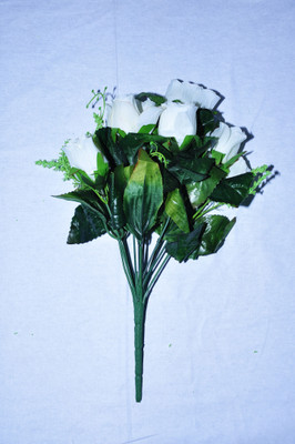 50% OFF on NK White Lily, Rose Artificial Flower 50% OFF on NK White Lily, Rose Artificial Flower