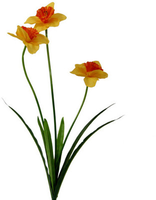 40% OFF on Gifts By Meeta Yellow, Green Assorted Artificial Flower