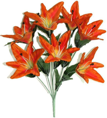 56% OFF on Amiya Garden Orange Lily Artificial Flower 56% OFF on Amiya Garden Orange Lily Artificial Flower